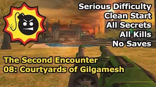 Serious Sam: The Second Encounter - 08: Courtyards of Gilgamesh (Serious 100%)