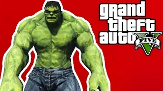 YEŞİL DEV!! - GTA 5 Hulk Modu