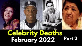 Celebrities Who Died in 2022 | Famous Deaths This Weekend Part 2 | RIP: 2022