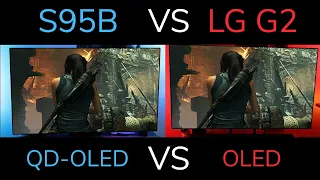 LG G2 evo OLED vs Samsung S95B QD-OLED: Gaming Comparison