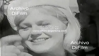 Rune Waldekrantz Christina Schollin Harriet Andersson Vilgot Sjoman Jorn Donner in Argentina 1966