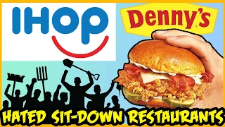 The 10 Most Hated Sit-down Restaraunts