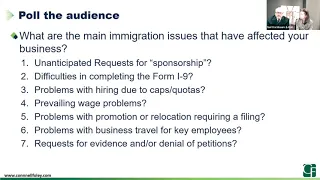 HR Council 2021 Business Immigration Update: The New Hiring Climate Under the Biden Administration