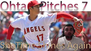 Shohei Ohtani Pitches 7 Innings with only 1 ER Vs The Rockies