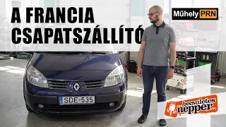 Kopasz utálja, a tulaj szereti – Renault Scenic 2006 2,0 16V – MűhelyPRN 213