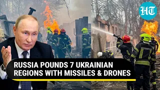 Putin's Deadly Missile Strikes, Shahed Drone Storm In Ukraine While Russia Votes; 14 Dead In Odesa