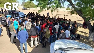 El rescate de 113 migrantes plagiados en Sonora