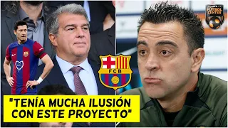 BARCELONA XAVI SORPRENDE con respuesta sobre JOAN LAPORTA tras anuncio de su salida | Futbol Center