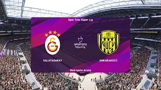 PES 2020 | Galatasaray vs Ankaragucu - Turkey Super Lig | 14 December 2019 | Full Gameplay HD