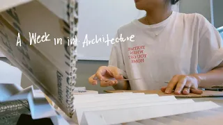 uni vlog 🐇 first year int. architecture student @ UTS + seeing my hsc major work at the gallery !