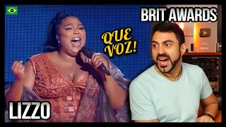 REAGINDO a Lizzo - Cuz I Love You / Truth Hurts / Good As Hell / Juice [Live at the BRITs 2020]