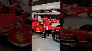 the sound of this F1 car 😱 #shorts #trending #f1 #ferrari #asmr #viral #dubai #fyp