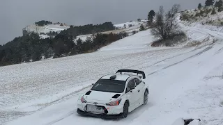 Hyundai i20 WRC 2017 Monte Carlo Tests - Hayden Paddon / John Kennard (FULL SNOW)