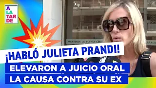 ¡HABLÓ JULIETA PRANDI! Elevaron a juicio el caso contra su ex