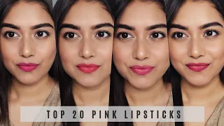 Top 20 Pink Lipsticks For Every Indian Skin | Best Drugstore Pink Lipsticks Guide | Arpita Ghoshal
