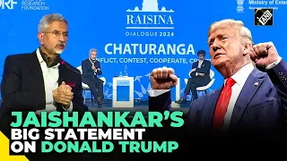 “A very good relationship…” EAM S Jaishankar’s big statement on Donald Trump, India-US ties
