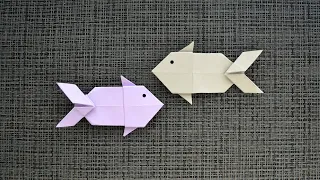Nice Paper FISH Origami | Tutorial DIY by ColorMania