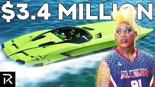 How Dennis Rodman Blew All His Money