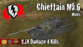 Chieftain Mk.6  |  8,1K Damage 4 Kills  |  WoT Blitz Replays