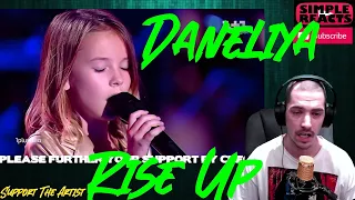 Daneliya Tuleshova 'Rise up' – The knockouts – Voice.Kids – season 4 | Reaction