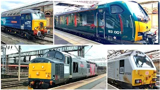 Trains at Crewe. 93001 hits the rails for the 1st time. 08.01.2024 #railway #trains #class93