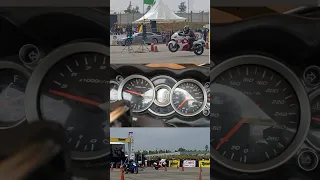 Hayabusa top speed check 🥵 300 kmph | First race experience | Vroom