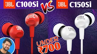we tried the cheapest JBL product ever. JBL 100si vs JBL 150si Review | Best Earphones Under 1000?