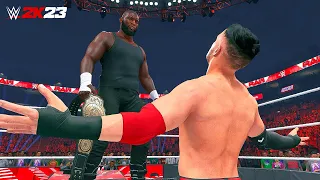 WWE 2K23 MyRise - Ep 4 - Omos Wants My IC Championship!