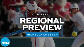 The 2022 college softball regionals, previewed