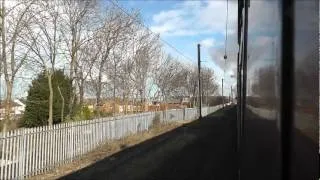 The Heart of Midlothian Railtour 1Z20 Britannia Class 70013 Oliver Cromwell 17th March 2012.wmv