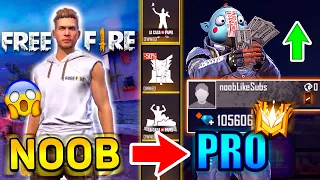 Free Fire new account to *PRO* gift for you - look how it became😱🔥