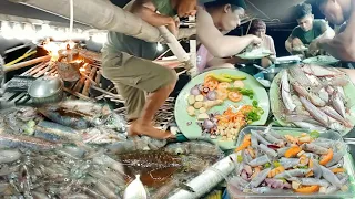 Nasubokan nyo narin ba ang Ganitong food trip sa laot? literal na fresh catch.