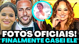 MÃE DE NEYMAR COMPARTILHA FOTOS DO CASAMENTO DO FILHO COM BRUNA MARQUEZINE!