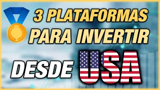 📈 Las 3 Mejores PLATAFORMAS para INVERTIR desde USA || Bolsa, Trading o Criptomonedas - 2024