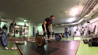 Full snatch PR session (fails)