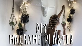 DIY: How To Make A Macrame Plant Hanger