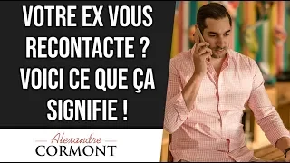 Mon ex me recontacte : Voici ce que ça signifie !