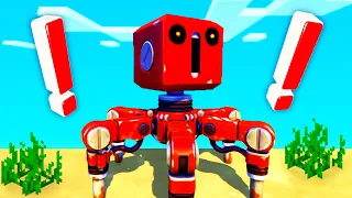 UN MUNDO DE ROBOTS!? 🤖🤣 | Scrap Mechanic Survival