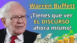 🔥"Cómo Warren Buffett Puede Transformar Tu Vida Financiera | Sus Secretos en Este  Discurso 💰!