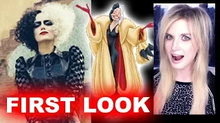 Cruella Emma Stone FIRST LOOK - Disney 2021