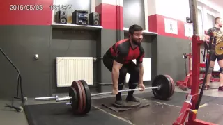 Deadlift 190 kg x5 x4 Markov