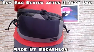 Bum Bag Review after 1 year Use||Decathlon Forclaz