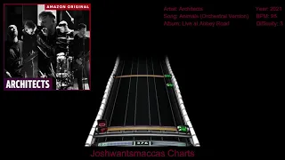 Architects - Animals (Orchestral Version) Live at Abbey Road Real Drums Chart (Phase Shift Custom)