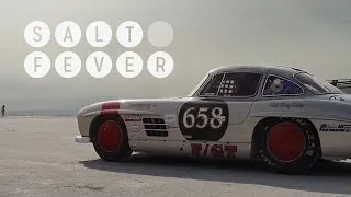 Mercedes 300SL Gullwing at Bonneville Gives Us Salt Fever