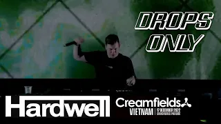 [Drops Only] 완전히 탈바꿈해서 돌아온 (前)1위 DJ | Hardwell Creamfields Vietnam Live 하이라이트