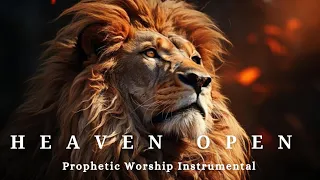 Prophetic Warfare Worship Instrumental -HEAVEN OPEN|Background Prayer Music