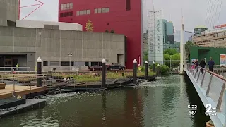 Baltimore prepares to open its first floating park