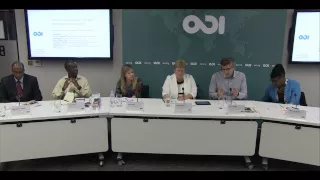 Ebola: a humanitarian crisis and development wake up call? Panel discussion