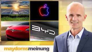 maydornsmeinung: SolarEdge, SMA Solar, Tesla, BYD, NIO, Xpeng, Volkswagen, Apple, Amazon