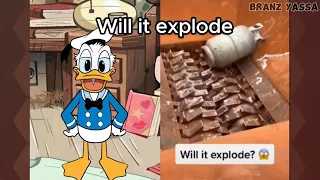 Donald Duck and Friends REACTS To Funniest TikToks! Part 15 (DON'T LAUGH CHALLENGE) #animated